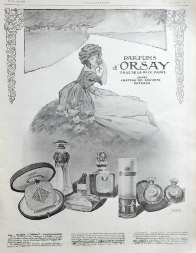 anuncio perfume antiguo